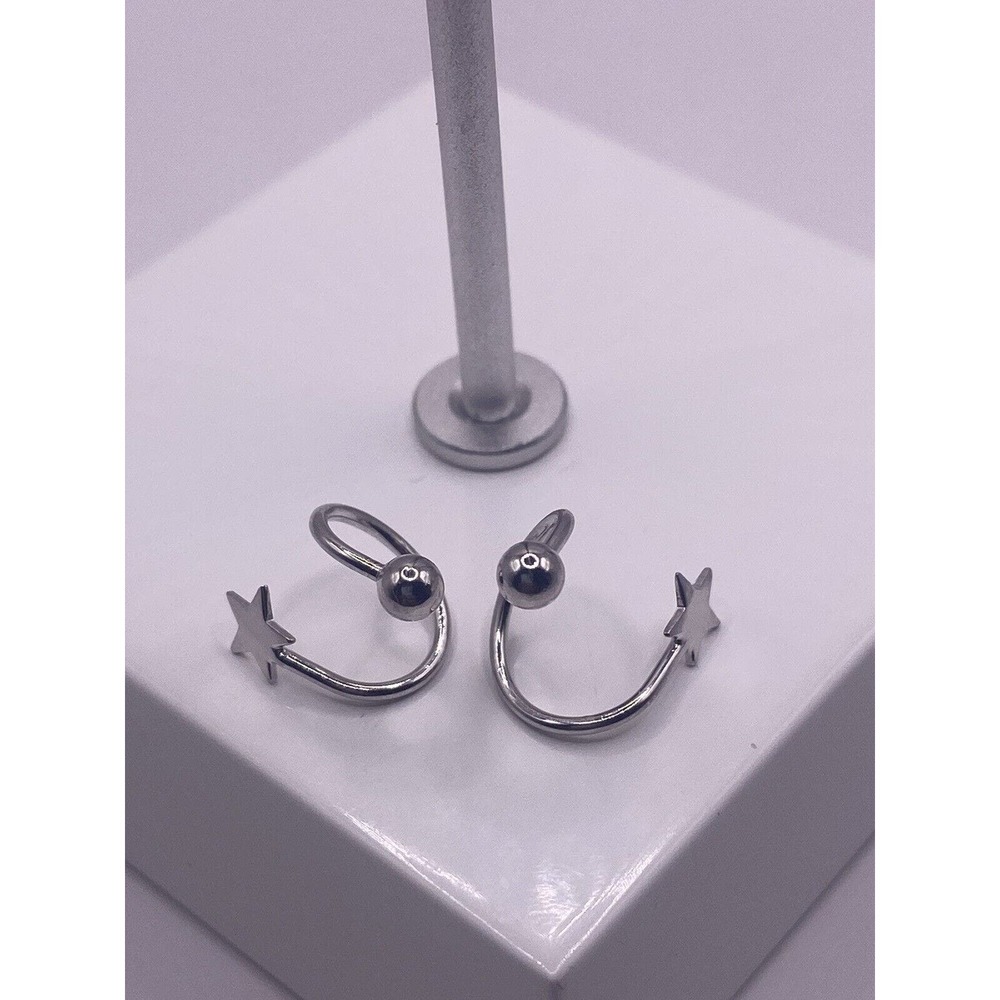 Star S935 Sterling Silver Ear Clip